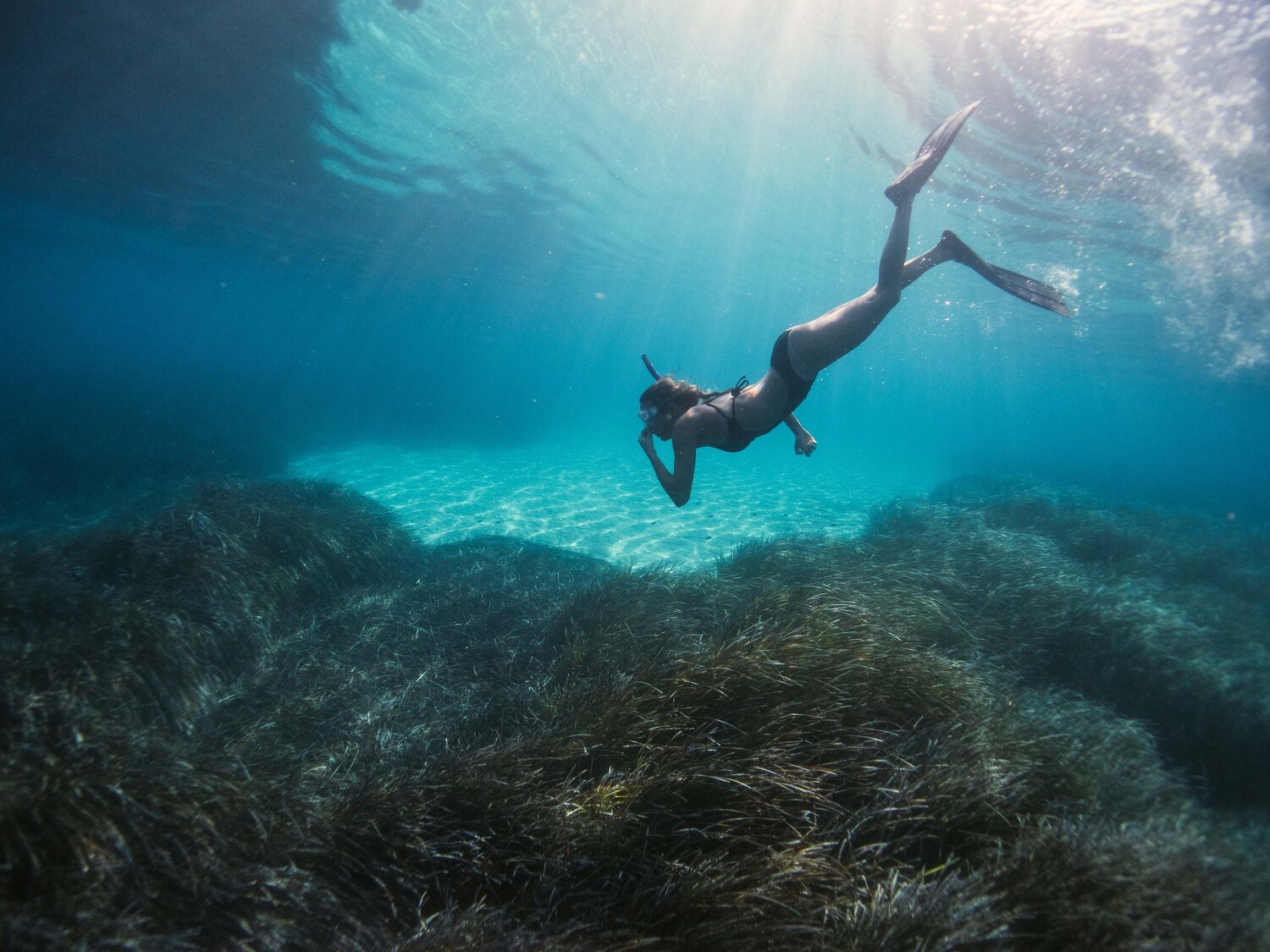 SNORKELING IN HIDDEN CAVES