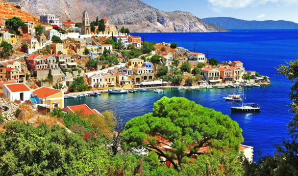 SYMI BY BOAT